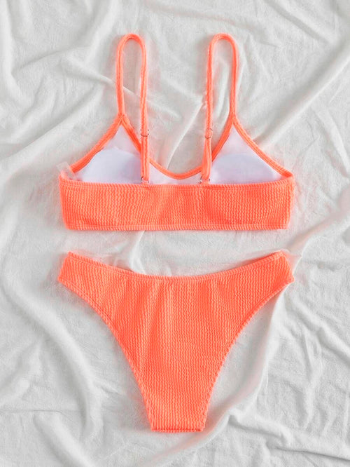 Neon Orange Bikini