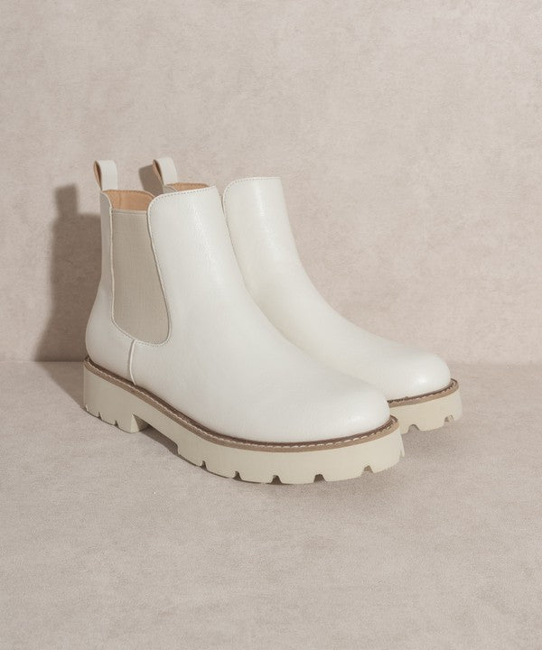 Cream Booties