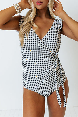 Striped Knot Two Piece