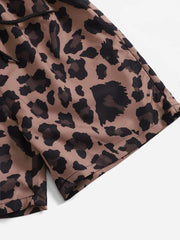 Boys Leopard Trunks