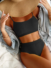 Ribbed Two Piece Swim
