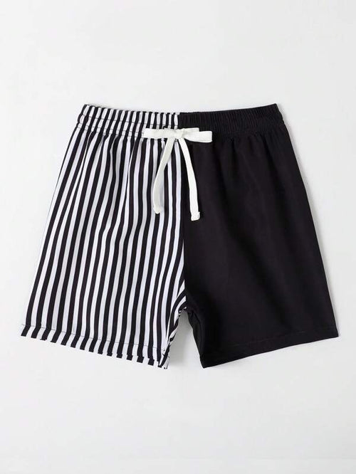 Black/White Striped Trunks