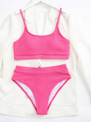 Ribbed Two Piece Swim