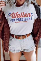 Wallen We Trust Tee White