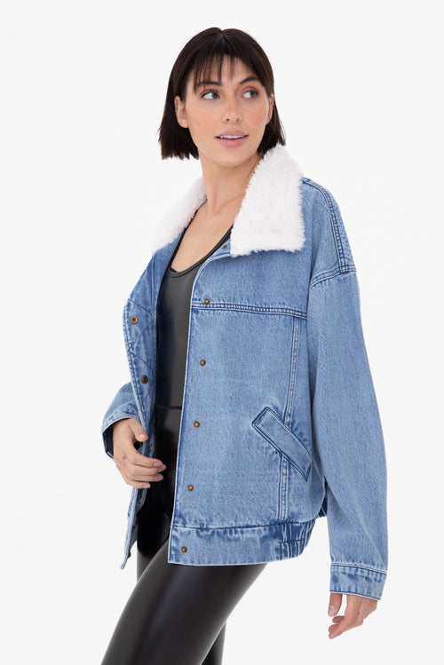 Sherpa Denim Jacket
