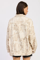 Beige Camo Jacket