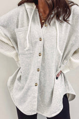 Oversized Gray Shacket