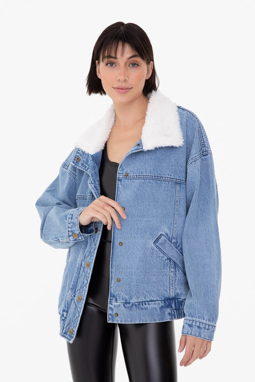 Sherpa Denim Jacket