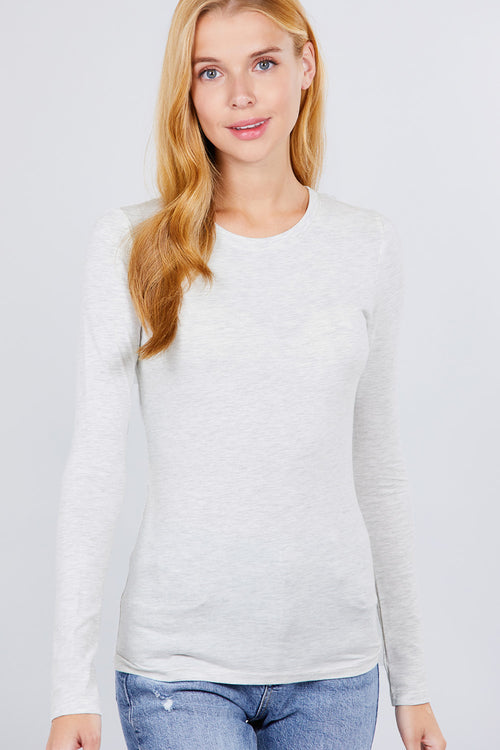 Basic Crew Neck Long Sleeve